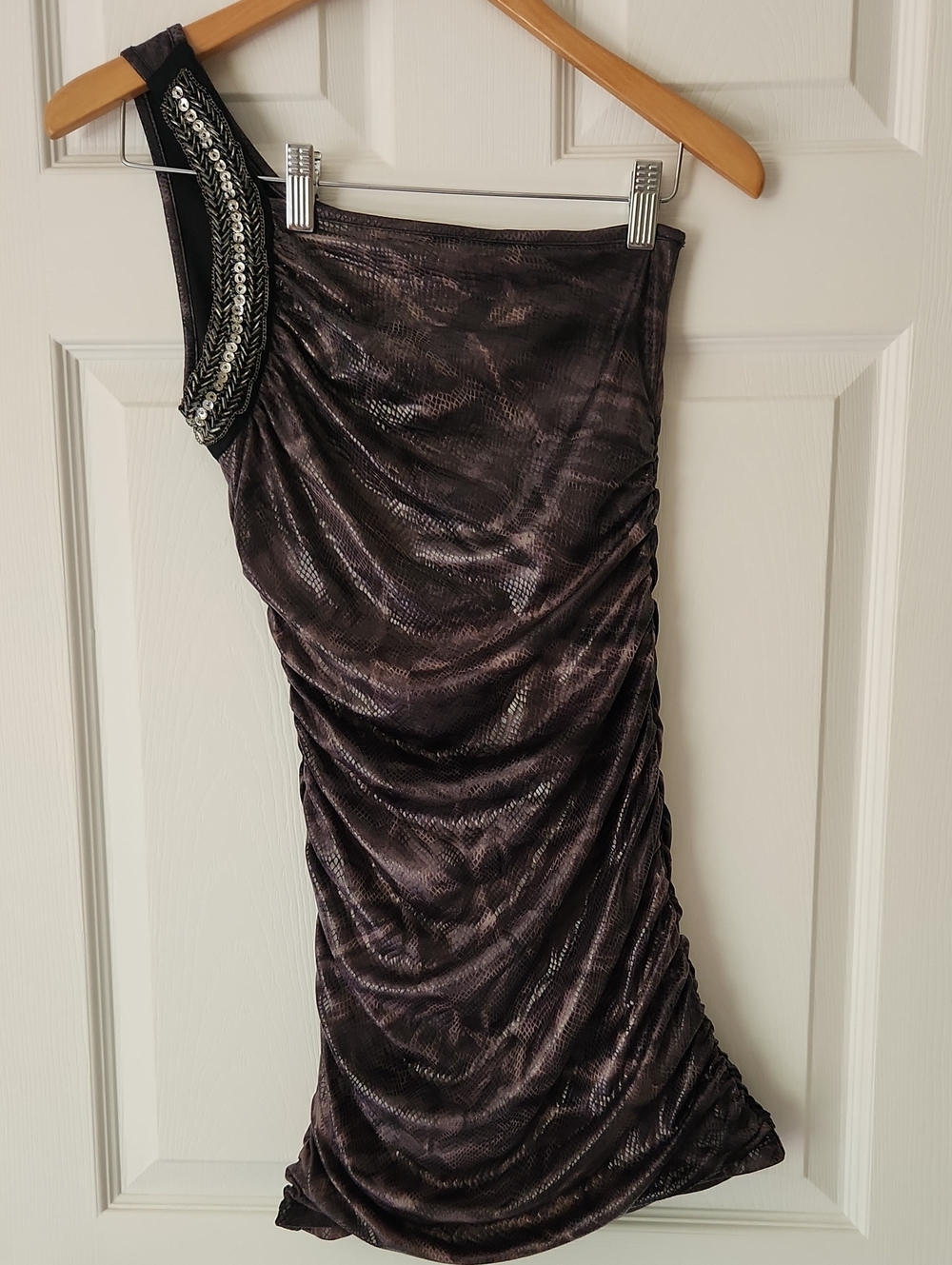 Snake Print Dress